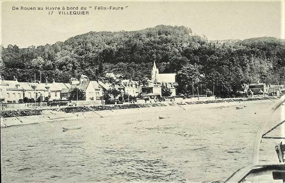 De Rouen au Havre � bord du F�lix Faure