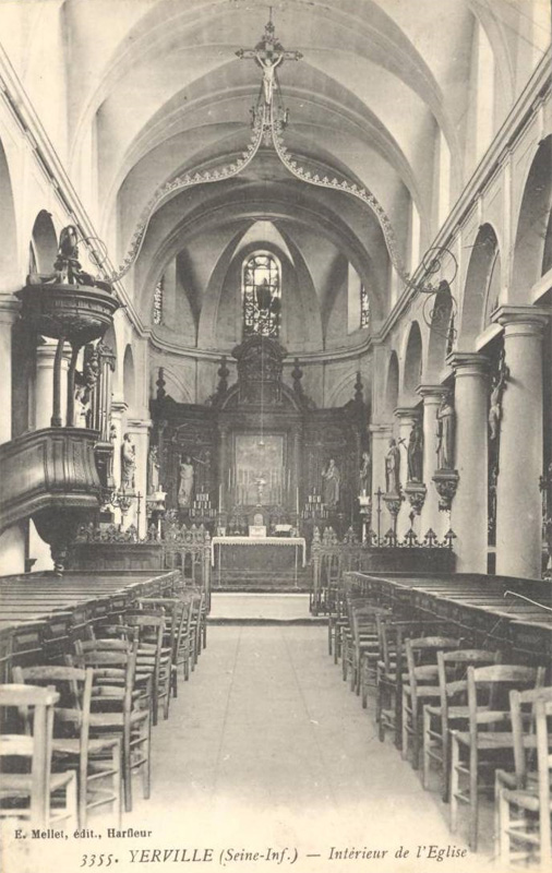 L'intérieur de l'église Notre-Dame