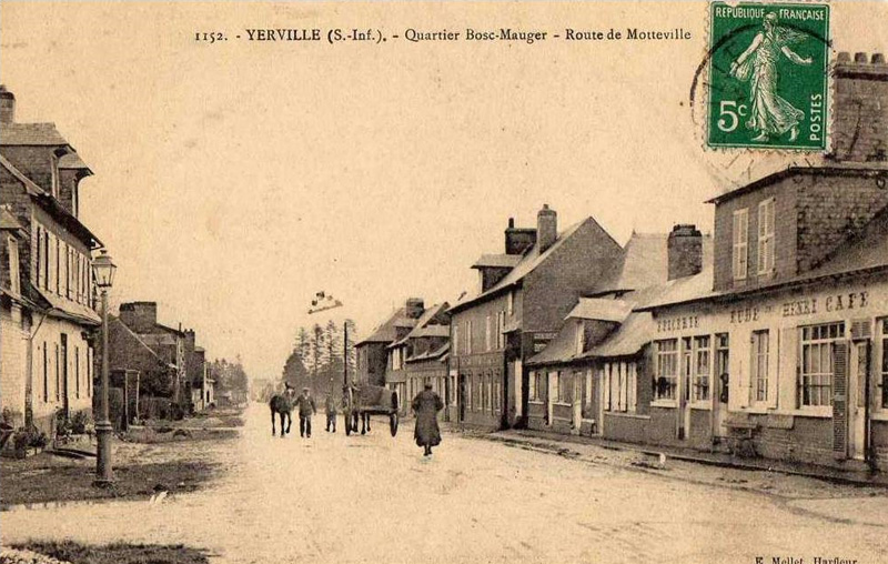 La Route de Motteville au Bosc-Mauger