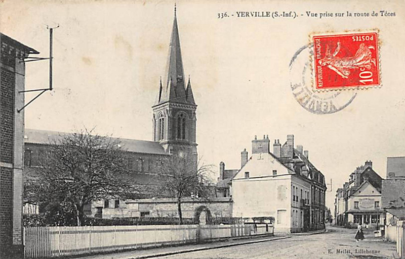 Vue prise sur la Route de Tôtes