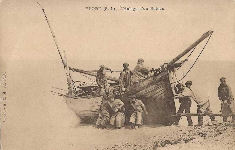 Halage d'un Bateau