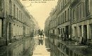 Caen - Crue de l\'Orne 1910 - Rue des Carmes - Calvados - Normandie