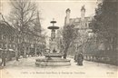 Caen - Le Boulevard Saint-Pierre, La Fontaine des Trois-Gr�ces - Calvados - Normandie