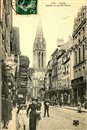 Caen - �glise et Rue Saint-Pierre  - Calvados - Normandie