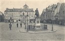 Caen - Place Saint-Sauveur et Monument Élie de Beaumont - Calvados - Normandie