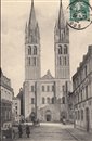 Caen - Faade de l\'glise Saint-tienne - 1910 - Calvados - Normandie