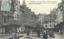 Lisieux - Place Victor Hugo - March  La Poterie - Calvados - Normandie