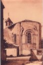 Dampierre-sur-Boutonne - Abside de l'Église romane - 17 - Charente-Maritime
