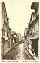 Pont-Audemer - La riviére de la rue Thiers  - Eure (27) - Normandie