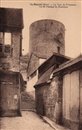 Gisors : La tour du prisonnier vue du passage du Monarque - Eure (27) - Normandie