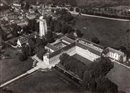 LE-BEC-HELLOUIN - Abbaye Notre-Dame du BEC vue gnrale arienne - Vers 1967  - Eure (27) - Normandi