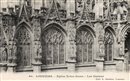 Louviers : L'�glise Notre-Dame - Les Statues - Eure (27) - Normandie