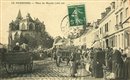 Le Neubourg : Place du March (Ct Est)  - Eure (27) - Normandie