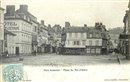 Pont-Audemer : PLACE du POT d'ÉTAIN & L'HÔTEL CAFÉ RESTAURANT  - Eure (27) - Normandie