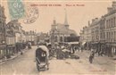 Saint-André-de-l'Eure : Place du Marché - Vers 1907 - Eure (27) - Normandie