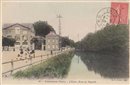 Louviers : L\'Eure au Bras de Bigards  vers 1907 - Eure (27) - Normandie