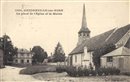 Heudreville-sur-Eure : Place de l\'glise et Mairie - Vers  1932  - Eure (27) - Normandie