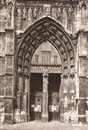 Vernon - Le Portail de la Collégiale Notre-Dame (XIIème siècle ) - Eure (27) - Normandie