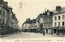 vreux : Place du Grand Carrefour et la Rue Grande - Eure (27) - Normandie