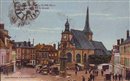 Saint-André-de-l'Eure - La Place du Marché Coloree - Eure (27) - Normandie