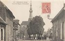 Verneuil-sur-Avre : Place de l'Église Notre-Dame - Eure (27) - Normandie