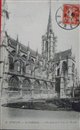 vreux- La Cathdrale Notre-Dame - Vue prise de la Cour de l\'vch - Eure (27) - Normandie