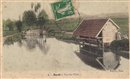 Bueil: vue sur l\'Eure - Lavoir - 1909 - - Eure (27) - Normandie