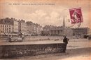 Nantes - 1925 - Vue sur la Bourse, prise de l\'ile Gloriette - Loire-Atlantique