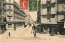Nantes - La rue de Strasbourg et l'H�tel de Bretagne - Loire-Atlantique