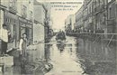 Souvenir des Inondations de Nantes - Janvier 1910 - La rue Dos d'Ane - Loire-Atlantique