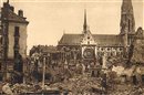 Nantes  - Aprs les Bombardements - Bas de la rue du Calvaire - Loire-Atlantique