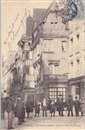 Nantes - Les Vielles Maisons vues de la Place du Change - Loire-Atlantique