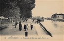 Le Pouliguen - La Promenade du Mail, vue vers le Port - Loire-Atlantique