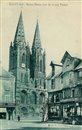 Saint-Lô - Notre-Dame vue de la Rue Thiers - Manche (50) - Normandie