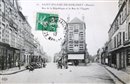 Saint-Hilaire-du-Harcout - Rue de la Rpublique et la Rue de l\'gypte  - Manche (50) - Normandie