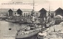 Cherbourg - NAVIRES DE L'ESCADRE DU NORD ET LES CALES DE CONSTRUCTION  - Manche (50) - Normandie