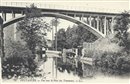 Coutances - Vue sous le pont des Tramways - Manche (50) - Normandie