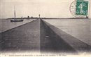 Saint-Vaast-la-Hougue- La jete et l\'le Tatihou vers 1910  - Manche (50) - Normandie