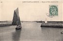 Saint-Vaast-la-Hougue - Barque de Pche sortant du Port - Manche (50) - Normandie