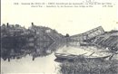Creil - Incendi par les Allemands - Le Pont de Fer sur l\'Oise