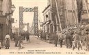 Creil - Guerre de 1914-1918 - Rue de la Rpublique - Entre du Nouveau Pont de Fer
