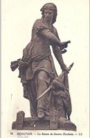 Beauvais - Statue de Jeanne Hachette