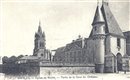 Bresles - glise et Mairie - Porte de la Cour du Chteau
