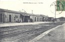 Noyon - La Gare Provisoire en 1919
