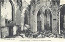 Lassigny - 1917 - Intrieur de l\'glise en Ruines