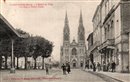 Vimoutiers - Htel de Ville et l\'glise Notre-Dame , Anims  - 61 - Orne