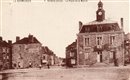 Ranes - La Place de la Mairie - 1928   - 61 - Orne