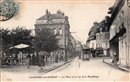 Caudebec-ls-Elbeuf - La Place et la rue de la Rpublique - 76 - Seine-Maritime