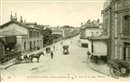 Montivilliers - La Gare et la Rue Thiers - Seine-Maritime (76) - Normandie