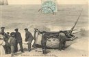 tretat - chouage d\'une barque de pche - Seine-Maritime ( 76) - Normandie
